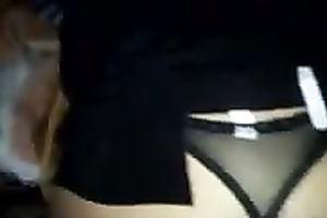 My lubricious girlfriend is damn proud of her plump butt