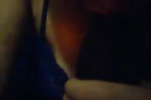 Milf big beautiful woman white girlfriend likes engulfing my big dark 10-Pounder