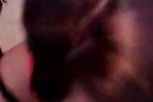 Fat skank with massive tits is taking some serious dark dick
