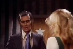 Naughty blond gives head to her lover and lets her paramour titty fuck her