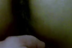 My kinky girlfriend likes it when I finger fuck her wet crack on web camera