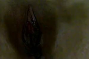 My kinky girlfriend likes it when I finger fuck her wet crack on web camera