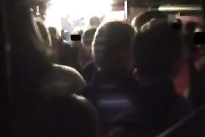Homemade team fuck sex movie with a lascivious short-haired bitch