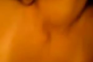 Sweet and cute Asian dark brown babe on cam flashing