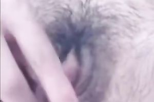 Nice snatch show off from a random aged wife on cam