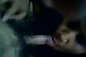 Indian a bit chunky sweetheart sucks her BF's rod and then acquires screwed