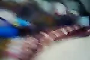 Indian a bit chunky sweetheart sucks her BF's rod and then acquires screwed