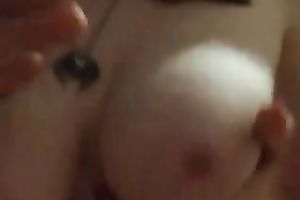 My pleasing girlfriend with large saggy billibongs likes cowgirl position