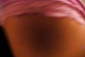 Astonishing dark brown playgirl with great rack turns her man on