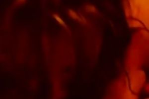 Lustful big beautiful woman works on my ramrod in POV video and eats the ball batter