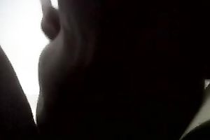 My hubby licks my shaggy slit like a true cum-hole licker
