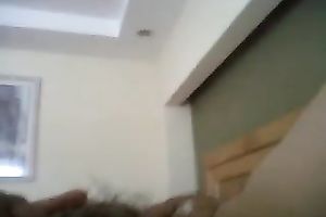 My hubby licks my shaggy slit like a true cum-hole licker