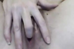 Close up solo with me banging my crotch with bottles