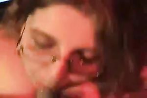 My dear fattie works on my boner and acquires a priceless facial ejaculation