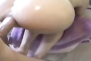 My bug butted girlfriend loves it rough and that babe is a massive fan of anal sex