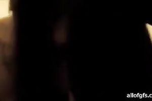 Amateur legal age teenager beauty enjoys engulfing a BBC in awesome POV episode