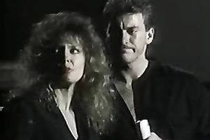 Two sexy and sexually excited doxies make out on the stage of the magic show