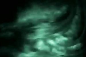 Horny GF sucks large weenie in night vision camera
