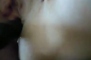 POV video with my chunky dirty slut wife fingering her vag and getting it toyed