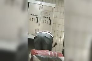 Spying on my sexy latina girlfriend in the locker room