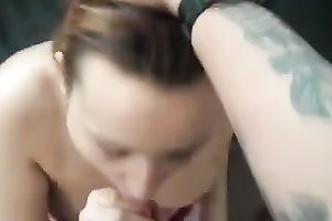 Big white pecker of my ally fills up my throat with cum