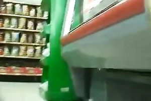 Pretty hotwife lacking pants acquires caught on my hidden cam