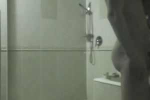 Lewd legal age teenager feels glad to get her fur pie group-fucked in the bathroom