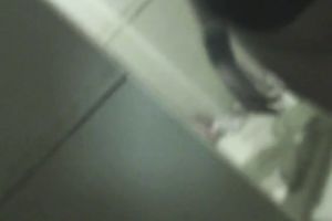 Lewd legal age teenager feels glad to get her fur pie group-fucked in the bathroom