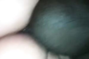 Getting drilled balls deep by my dark paramour in homemade vid