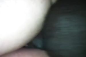 Getting drilled balls deep by my dark paramour in homemade vid