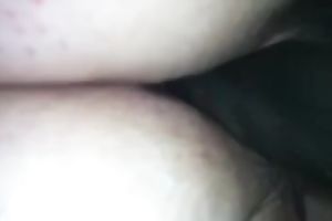 Getting drilled balls deep by my dark paramour in homemade vid