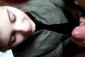 Petite and nerdy legal age teenager chick craves to smack my sausage