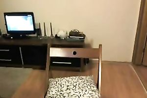 Curvy white babe in stunning suit shows off her large pointer sisters