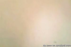 Lovely brunette hair ten rubs her pink muff with her fingers