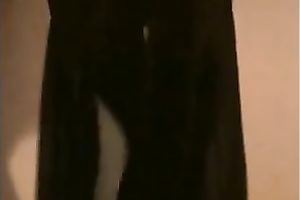 My nasty girlfriend looks indeed precious in her hot dark nylons