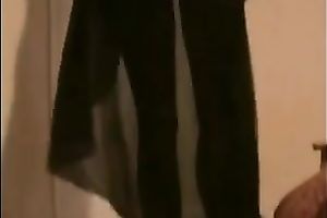 My nasty girlfriend looks indeed precious in her hot dark nylons