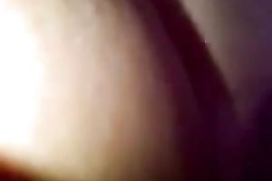 His dong was granted access in the gazoo aperture of my white white bitch