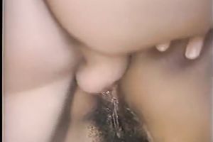 Seductive and lascivious white playgirl sucks 2 dark dongs