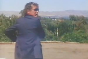 Hot retro video with fleshly honeys demonstrating underware