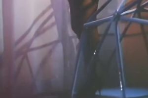 Hot retro video with fleshly honeys demonstrating underware