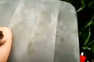 Enjoying fantastic from behind sex with a curly-haired hottie