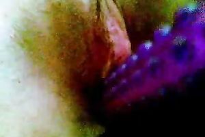 A ribbed marital-device is the majority favourite toy of this cam honey