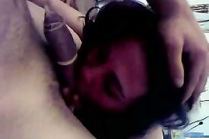 Bulgarian prostitute sucks my wang and licks nuts