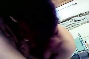 Bulgarian prostitute sucks my wang and licks nuts