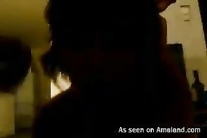 This French whore takes on 2 hard schlongs out of hesitation