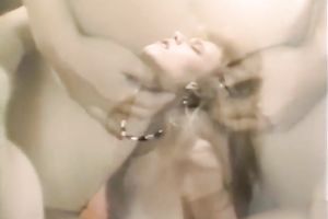 Blond head zealous wifey sucks sugary peeper of her lustful dawg