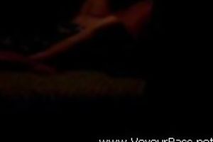 Hidden webcam episode with my buddy and his big-assed GF making love