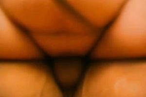 FFM 3some scene with 2 amateur fatties sharing a hard rod