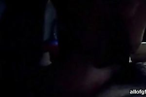 Pale skin Asian girlfriend gives head and bonks on POV sex tape