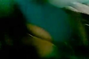 Sexy bulky black skinned Indian housemaid flashes her large mounds